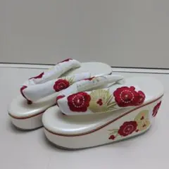 厚底草履　ハイヒール　フリーサイズ