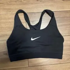 NIKE スポーツブラ DryFit ブラック S 中古 黒