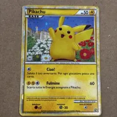 ピカチュウワールド イタリア版 2010 PW キラ ホロ ポケモンカード