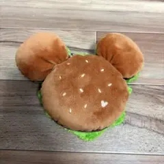 ディズニー　ハンバーガー　ぬいぐるみストラップ