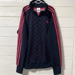 【adidas】アディダス　ジャージ　ドット柄