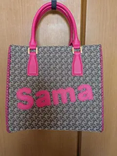 トートバッグ Sama Thava ピンクベージュ