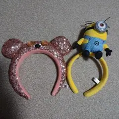 USJ ミニオン ティム カチューシャ 2個セット売り