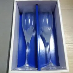HOYA CRYSTAL ホヤ　クリスタル　フルート型ワイングラス 2個セット