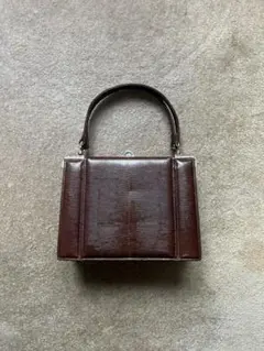 白牡丹 リザード 合皮 銀座 ヴィンテージ vintage Lizard