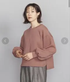 BEAUTY&YOUTH ブラウン長袖トップス