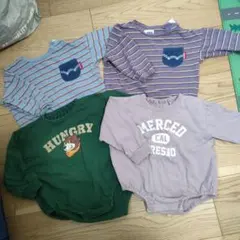 まとめ売り　DEVILOCK　EDWIN　ロンパース　70〜80　着画あり