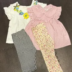 ラグマート　ユニクロ　レギンス　トップス　Ｔシャツ　80cm まとめ売り