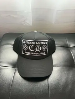 CHROME HEARTS トラッカーキャップ ブラック - メルカリ