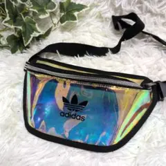 アディダス レインボー ホログラム ウエストバッグボディバッグ 廃盤