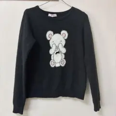アンクルージュ くまちゃん刺繍　ニット　地雷系　量産型