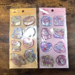 【新品未使用】サンリオウォーターシール 2点セット ポムポムプリン マイメロディ