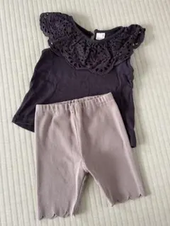 プティマイン　ノースリーブ　パンツ　セット　サイズ 100のサムネイル