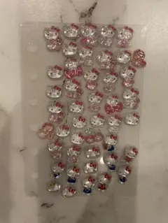 ボンボンドロップシール キティーちゃんピンク 赤 mini おすそ分け