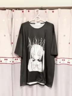 地雷系 量産型 トップス Tシャツ 黒 かわいい