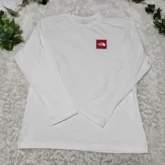THE NORTH FACE ホワイト長袖カットソー