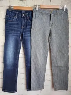 GAP Kids skipland デニム 130 2枚セット