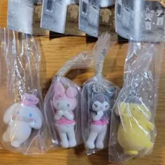 サンリオ キャラクターズ ミニチュアチャーム ライブキャラクター 4個セット
