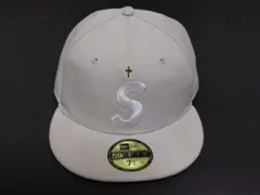 【極美品】Supreme　Gold Cross　S Logo　New Era