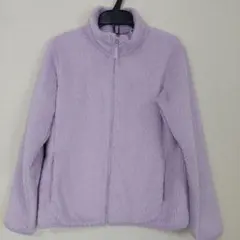UNIQLO♥ファーリーフリースジャケット 150 ラベンダー