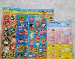 クレヨンしんちゃんシール 4点セット