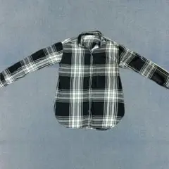 ネル シャツ ブラック ホワイト チェック OLD NAVYのサムネイル