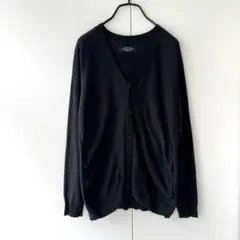 UNUSED REFINEMENT GARMENTS カーディガン　ブラック　2のサムネイル