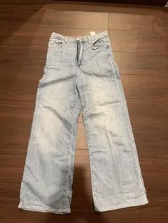 BANANA REPUBLIC ハイライズリラックスワイドレッグデニム