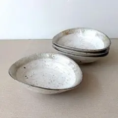【4枚】新品 日本製 美濃焼 うのふ たわみ 小鉢 和モダン お洒落のサムネイル