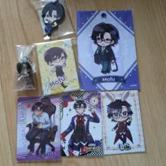 からぴち　もふ　トレカ　ブロマイド　缶バッジ　ガチャ　ラバーマスコット