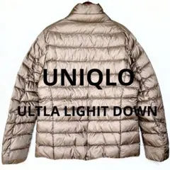 UNIQLO ベージュ ダウンジャケット XL