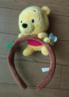 くまのプーさん ぬいぐるみカチューシャ　ディズニーランド