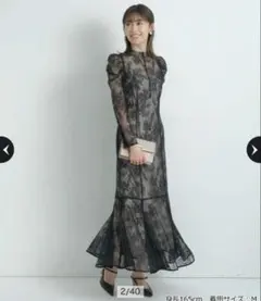 2/15までくるみさま専用アプワイザーリッシェ マーメイドレースワンピース