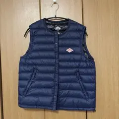 DANTON ネイビー ダウンベスト 38