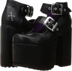 YOSUKE 厚底パンプス レディース ストラップパンプス