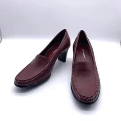 Hush Puppies パンプス＊24cm＊赤茶色 レザーのサムネイル