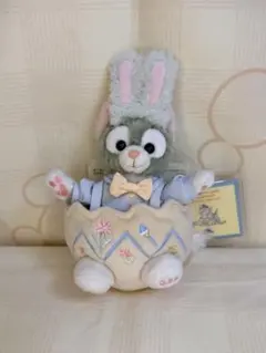 上海ディズニー イースター　ジェラトーニぬいぐるみキーチェーン