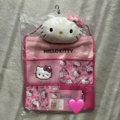 新品未開封✨ハローキティ ウォールポケット ピンク ヒョウ柄 アベイル