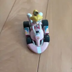 マリオカート ピーチ姫 フィギュア　プルバックカー
