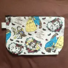 値下げしました！ディズニー　美女と野獣　ポーチ