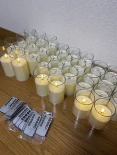 LEDキャンドル 33個/結婚式