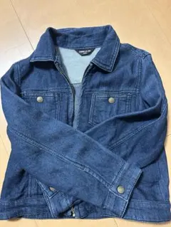 【120cm】COMME CA ISH デニムジャケット ダークブルー