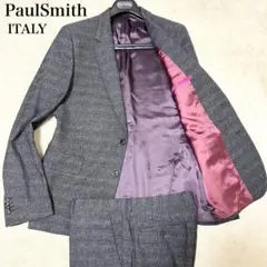 最高級　PaulSmith スーツセットアップ　イタリア製　SOHO グレー