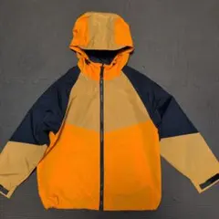 ZARA マウンテンパーカー 140cm オレンジ