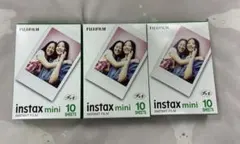 FUJIFILM instax mini チェキフィルム 10枚　3セット
