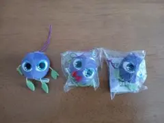 わかさ生活 ブルブルくん マスコット ストラップ 3点セットのサムネイル