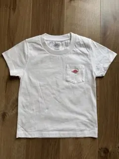 DANTON ポケットTシャツ ホワイト Mサイズ　キッズのサムネイル