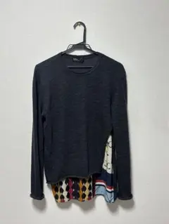 kolor 18AW ナイロンカバリング天竺カットソー 再構築 archiveのサムネイル