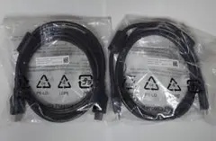 HDMIケーブル 2本セット 黒