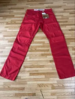 40WEFT ワークパンツ サイズ33 レッド